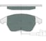 Колодки тормозные комплект 4 шт SCT SP367 1