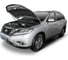 Газовые упоры капота для Nissan Pathfinder IV R52 поколение 2014-2016, 2 шт АвтоУпор UNIPAT021 9