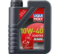Синтетическое моторное масло для скутеров Motorbike 4T Scooter Race 10W-40 SN MA2 (1 л) LIQUI MOLY 20826