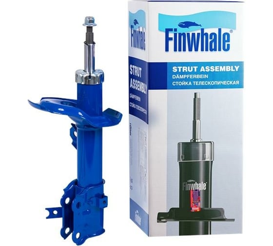 Амортизатор передний правый газовый c ABS Rio 05-11, Verna 06-09 FINWHALE 13018GR 1