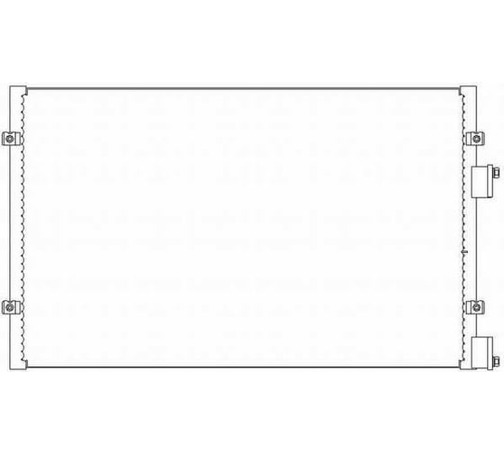 Радиатор кондиционера Sakura 50919802 1