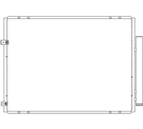 Радиатор кондиционера Sakura 54619813