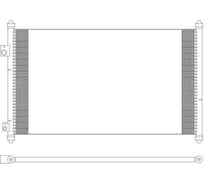 Радиатор кондиционера Sakura 52119817