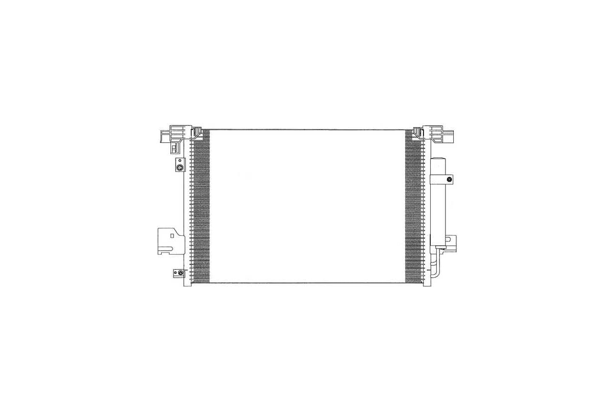 Радиатор кондиционера Sakura 53219801 - выгодная цена, отзывы ...