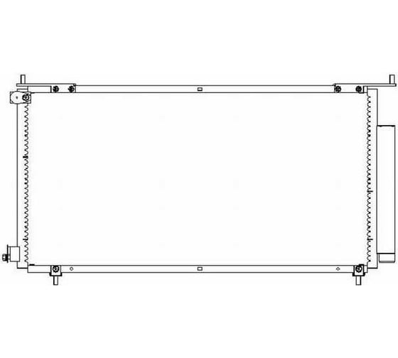 Радиатор кондиционера Sakura 52119809 1