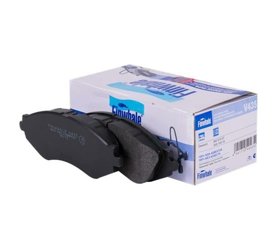 Колодки передние дисковые 14R Lanos, Nexia, Nubira, All Dohc FINWHALE V435 1
