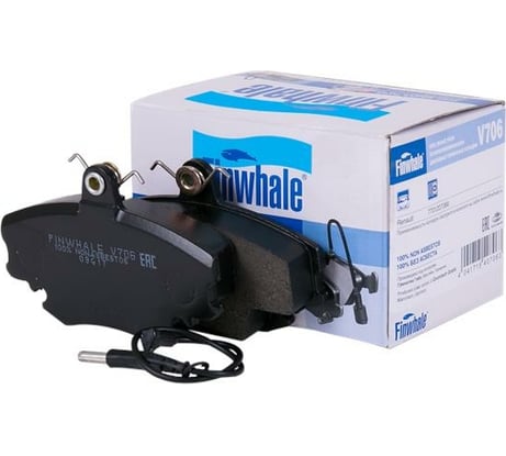 Колодки передние дисковые Logan, Sandero, Lada Largus (с ABS) FINWHALE V706