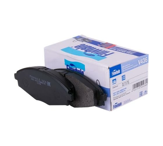 Колодки передние дисковые 13R Lanos, Nexia, Spark, Matiz, All Sohc FINWHALE V436 1