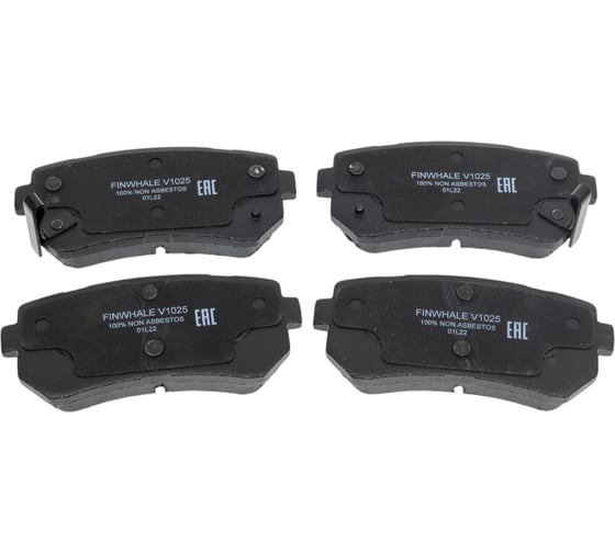 Колодки задние дисковые Ceed(06-), Rio(05-), i20, i30, ix35, Cerato(08-), Sportage(Словакия) FINWHALE V1025