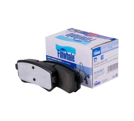 Колодки задние дисковые Ceed(06-), Rio(05-), i20, i30, ix35, Cerato(08-), Sportage(Словакия) FINWHALE V1025