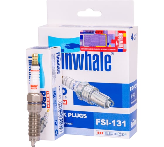 Свеча зажигания Iridium C-MAX(15-19), FOCUS(14-), KUGA(DM2) FINWHALE FSI131