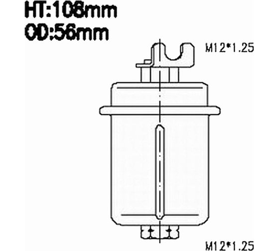 Фильтр топливный JS Asakashi FS9040