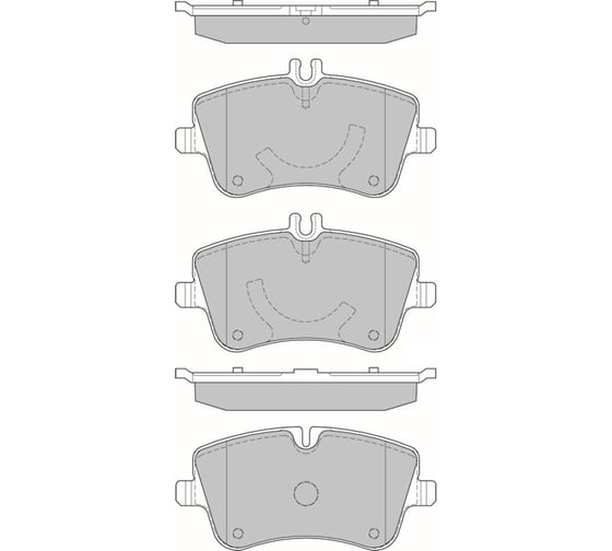 Колодки тормозные AV740 дисковые (противоскрипная пластина в комплекте) Avantech 120886 1