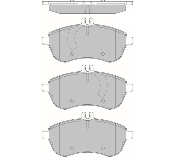Колодки тормозные AV4502 дисковые (противоскрипная пластина в комплекте) Avantech 128605