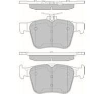 Колодки тормозные AV227 дисковые (противоскрипная пластина в комплекте) Avantech 1740249