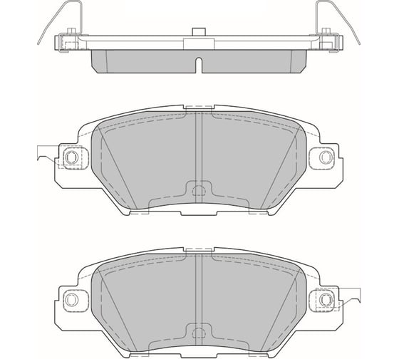 Колодки тормозные AV192 дисковые (противоскрипная пластина в комплекте) Avantech 1740228