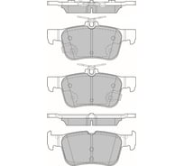 Колодки тормозные AV195 дисковые (противоскрипная пластина в комплекте) Avantech 1740229