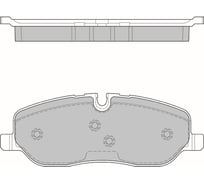 Колодки тормозные AV211 дисковые (противоскрипная пластина в комплекте) Avantech 104535