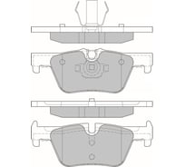 Колодки тормозные AV205 дисковые (противоскрипная пластина в комплекте) Avantech 104533