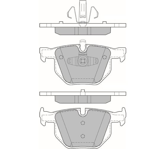 Колодки тормозные AV219 дисковые (противоскрипная пластина в комплекте) Avantech 1740242