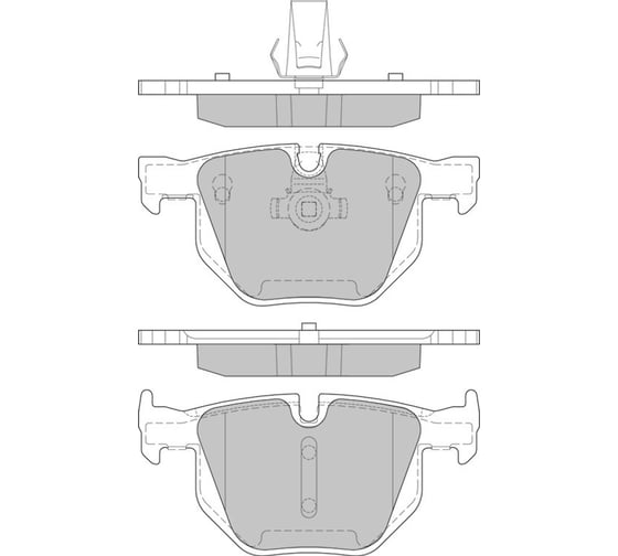 Колодки тормозные AV021 дисковые Avantech 104422