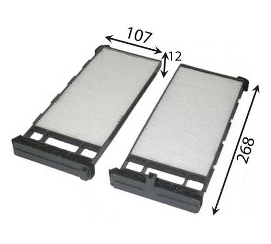 Фильтр салонный JS Asakashi AC203SET