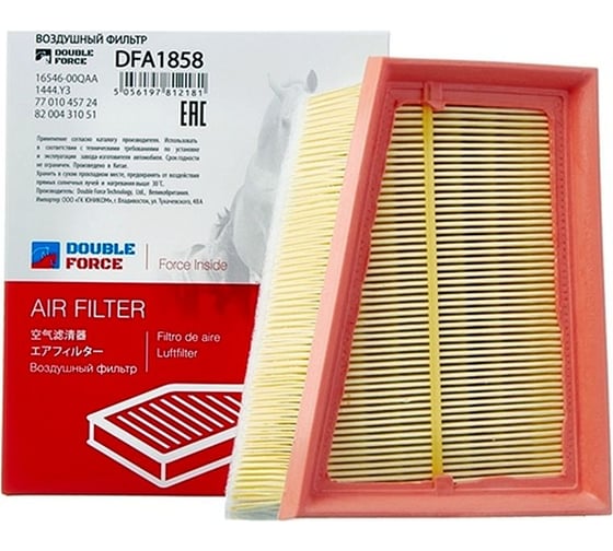 Фильтр воздушный DFA1858 Double Force 155981