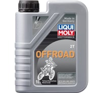Полусинтетическое моторное масло для 2-тактных двигателей картов 1л LIQUI MOLY Motorbike 2T Offroad 3065