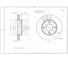 Диск тормозной BR3041S Avantech 1739823 2