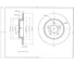 Диск тормозной BR3001S Avantech 1735419 2