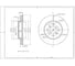 Диск тормозной BR0712S Avantech 1739810 2