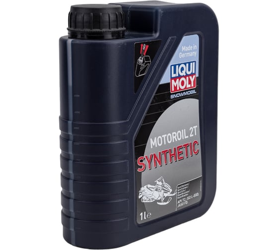 Синтетическое моторное масло для снегоходов 1л LIQUI MOLY Snowmobil Motoroil 2T Synthetic 2382
