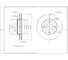 Диск тормозной BR0243S Avantech 199455 3