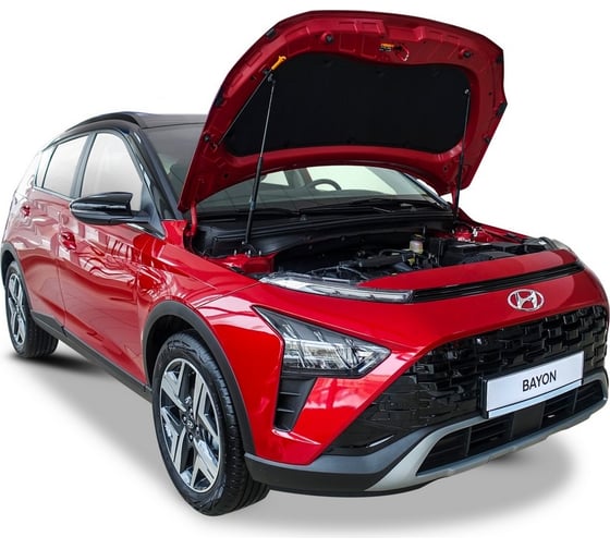 Амортизаторы капота 2 шт Hyundai Bayon 2021- АвтоУпор UHYBAY011
