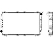 Радиатор системы охлаждения Sakura 4422-1005 44221005