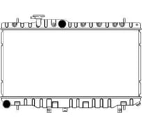 Радиатор системы охлаждения Sakura 4422-1004 44221004