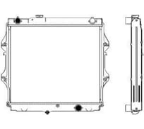Радиатор системы охлаждения Sakura 3461-1056 34611056