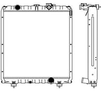 Радиатор системы охлаждения Sakura 32211016