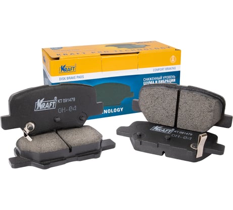 Колодки дисковые задние Mazda 6 (13-) / Mitsubishi ASX (10-) / Outlander XL (12-) KRAFT KT 091479