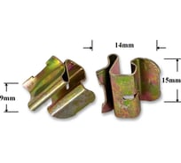Автокрепеж металлический 10 шт Крепавто M2036