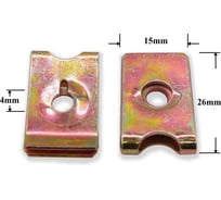 Автокрепеж металлический 10 шт Крепавто M2048