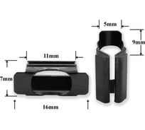 Автокрепеж металлический 10 шт Крепавто 4AO853107 M2002