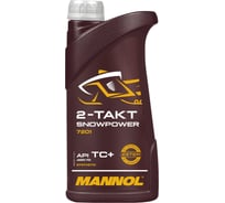 2-TAKT SNOWPOWER 1 л. MANNOL Синтетическое моторное масло для снегоходов 1430