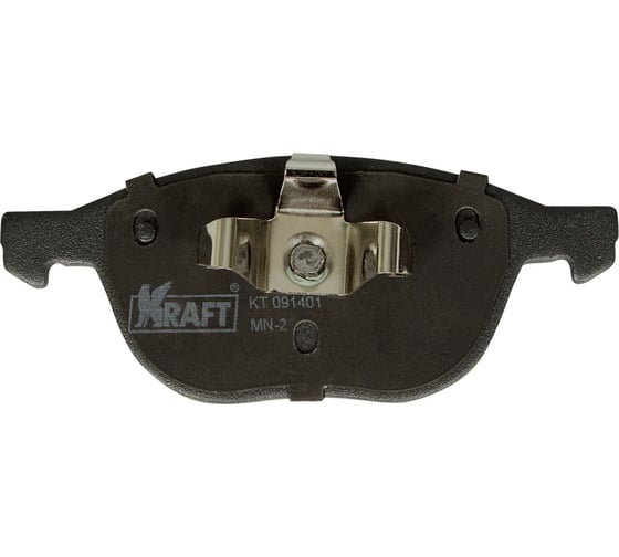 Колодки дисковые передние (с антишумовой накладкой) Ford Focus C-MAX (03-07), Focus II (04-) KRAFT KT 091401