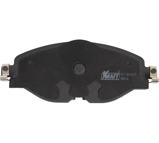 Колодки дисковые передние (с антишумовой накладкой) Skoda Rapid (12-) KRAFT KT 091421