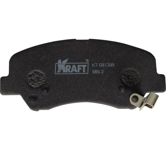 Колодки дисковые передние Hyundai Solaris IV (10-) / Kia Rio III (11-) KRAFT KT 091395
