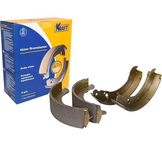 Тормозные колодки барабанные ГАЗ 3302 KRAFT KT 091358 1
