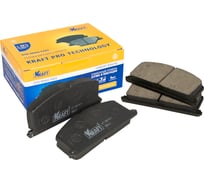 Колодки дисковые передние Toyota Corolla (83-00), Camry (83-91), Carina (83-92) KRAFT KT 091411