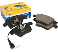 Колодки дисковые передние VW Multivan (03-), Transporter (03-) KRAFT KT 091390