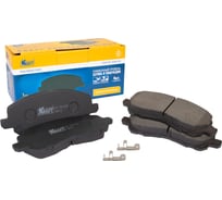 Колодки дисковые передние Mitsubishi Lancer IX-X (03-) 1.3-2.0D, Galant (00-04) 2.0-2.5 KRAFT KT 091429